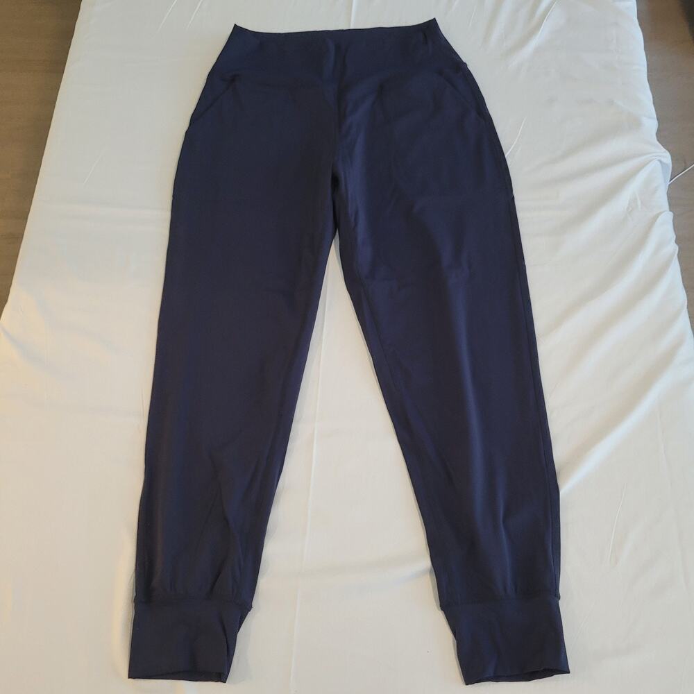 Gradual Pants Women Large Navy Joggers High Waisted Leggings Yoga Gym Stretch